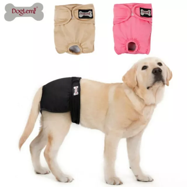 Pet Dog Female Diapers Puppy Nappies Washable Reusable Underwear Breathable Pant