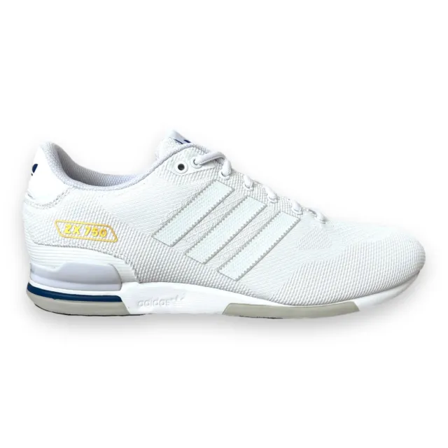 adidas originals ZX 750 Weiß Gold Blau Sportschuhe Sneaker Herren