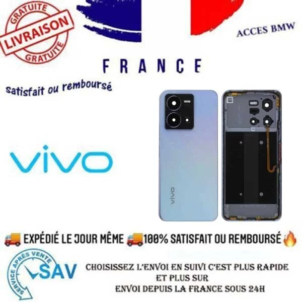 Cache Batterie Bleu Premium Pour Vivo X200 Pro - Neuf, Générique, EAN 3000000354131