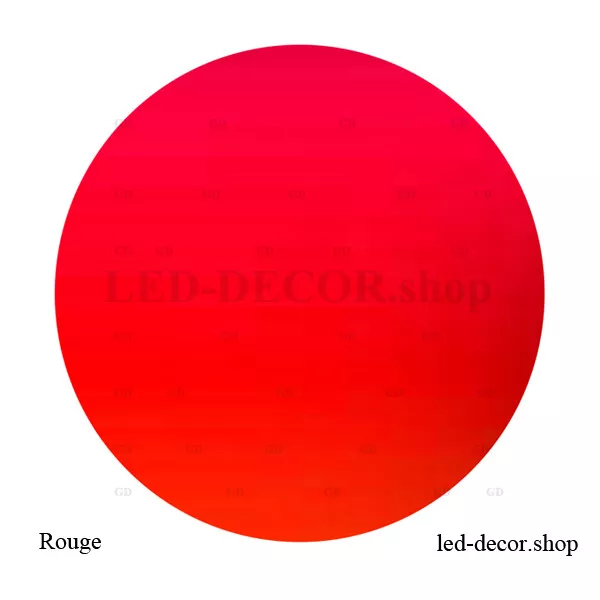 Filtre adhésif couleur ref: A0931 à coller sur spot led circulaire de 17,5  cm