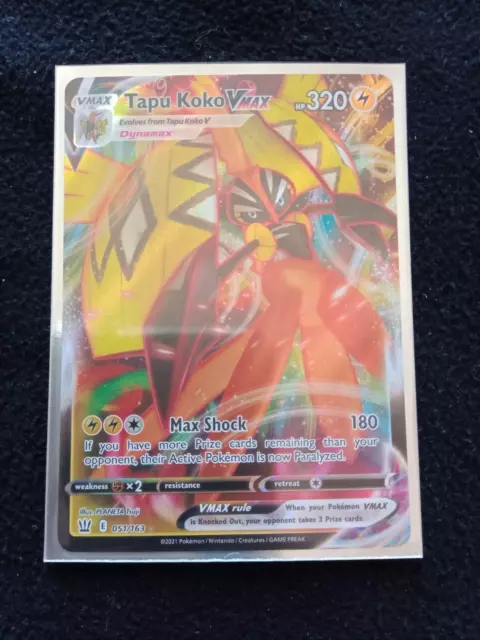 Tapu Koko-VMAX (#51/163) - Pensou em diversão, pensou em Cards of Paradise!