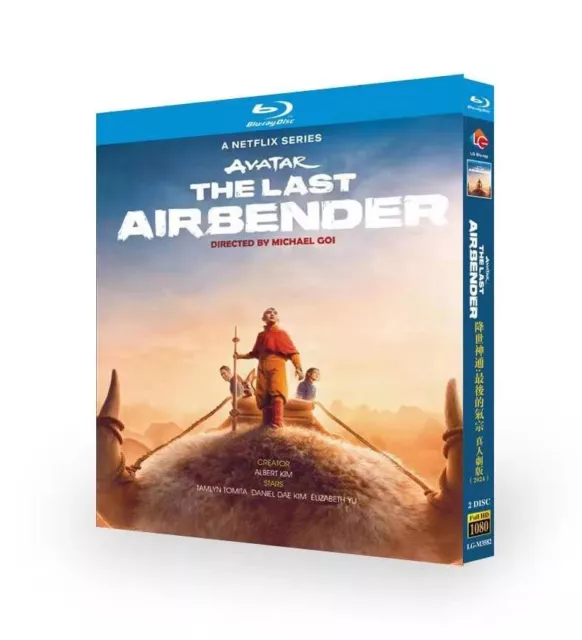 Avatar: The Last Airbender: Season serie de televisión Blu-Ray DVD BD 2 discos todas las regiones