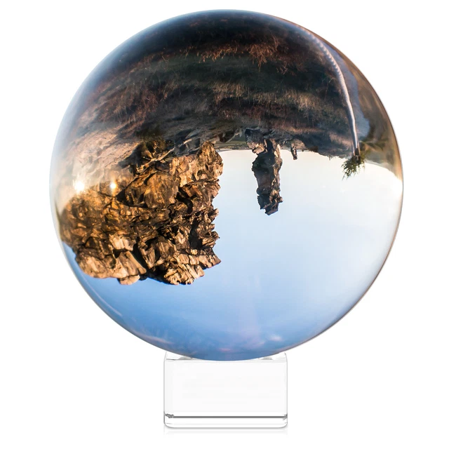 Sfera cristallo trasparente per foto - sfera vetro per fotografia Ø 130mm