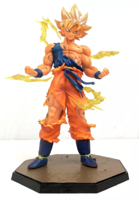 Bandai Dragon Ball Z Super Saiyan Son Goku Figur 2013 ca. 16 cm groß