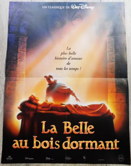 La Belle au Bois Dormant Affiche Poster 40x60cm 15"23 Ressortie 1990 Walt Disney