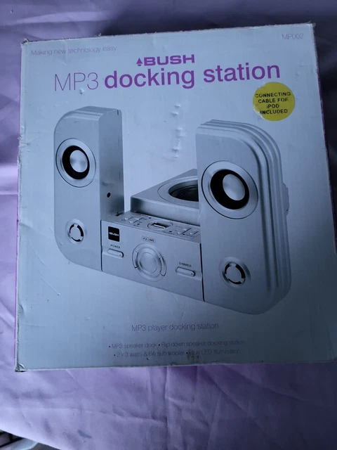 Mp3 docking station with sales speakers