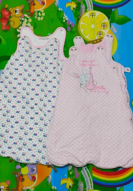 Sacos de dormir para bebé 0-6 meses 2.5 tog X 2 - JoJo mamá bebé / George 🙂