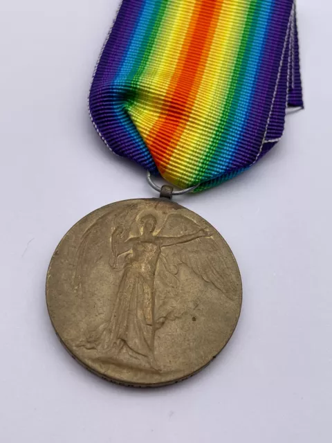 Original World War One British War Medal, Pte Morris, Queen's Regiment