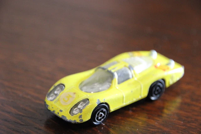 Voiture Majorette Porsche Le Mans N°232 1/65 - Neuf D'époque, Made In France, Années 60