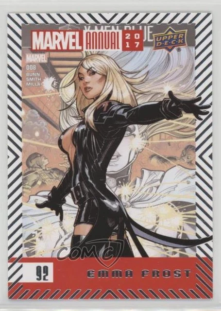 2017 Upper Deck Marvel Annual Emma Frost #92 0ad