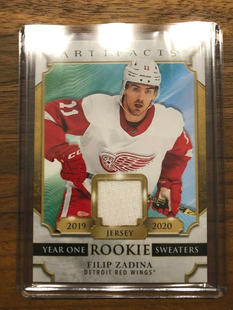 2020-21 Rookie Sweaters Upper Deck Manufactured Year One Filip Zadina - Detroit GW