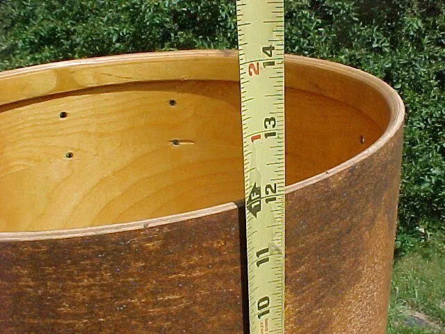 12x15 ROGERS vintage DRUMS snare DynaSonic shell - stripped, incomplete no parts