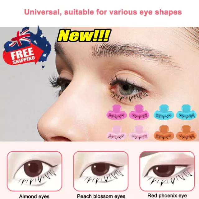 Eyelash Seal DIY Lower Lash Extension Stamps Makeup Tool for Beginner VP