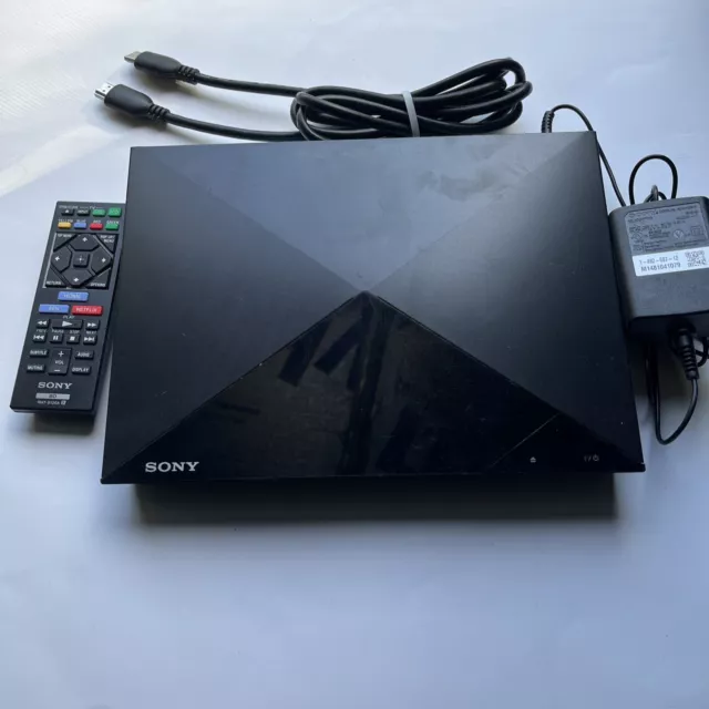 SONY BDP-S1200 Smart Full HD Blu-Ray Disc Player Black W/ Remote HDMI