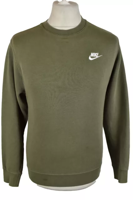 NIKE Green Crewneck Jumper size XS Mens Retro Sportswear Pullover Outdoors