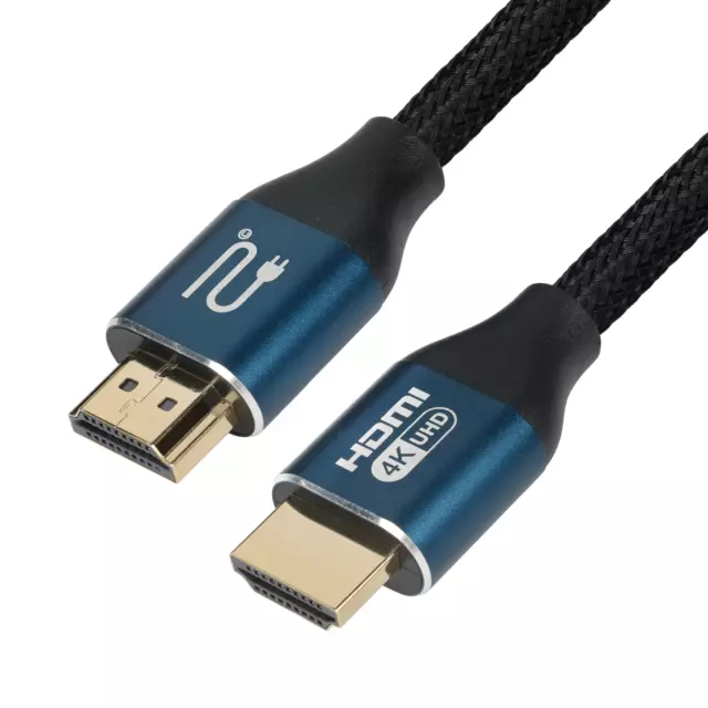 HDMI 2.0 4K Ultra HD 18Gbps High Speed 2160p 3D HDMI Cable Lead with Ethernet