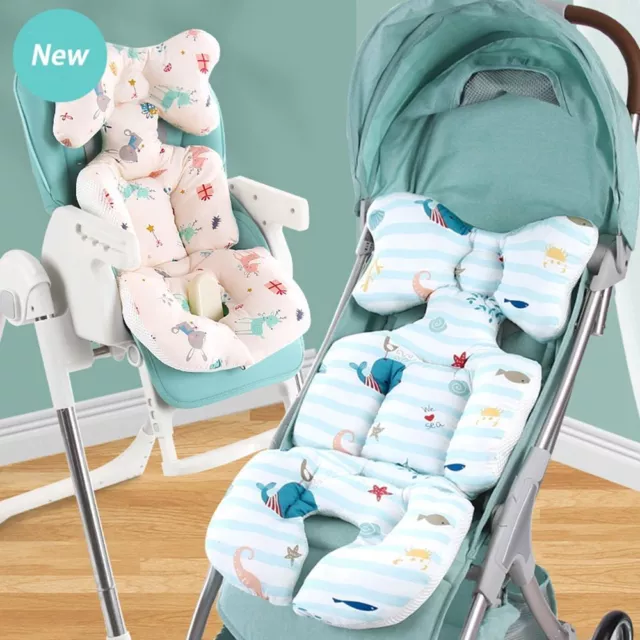 Baby Stroller Cushion Seat Pram Pushchair Soft Car Seat Liner Pad Mat
