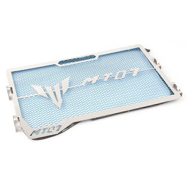 Protezione Griglia Protezione Radiatore Moto Blu per Yamaha MT07/FZ07 14-17