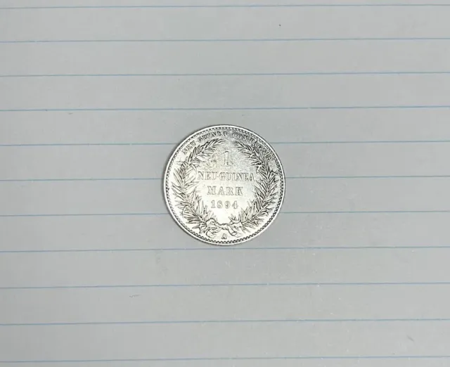 Münze 1 Neuguinea Mark 1894 A