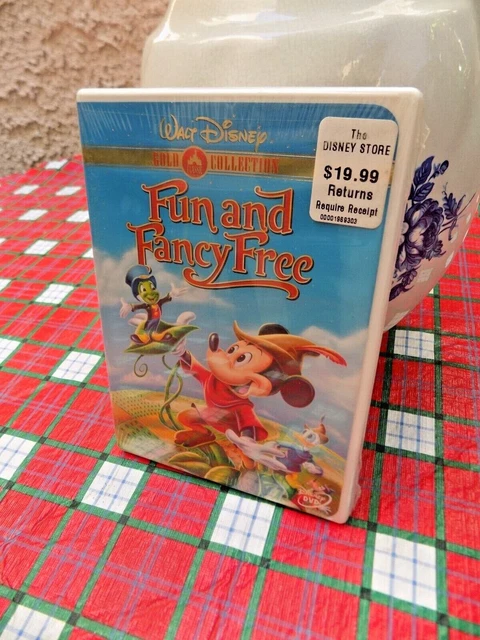 Disney Gold Collection Fun And Fancy Free Brand New Sealed Dvd