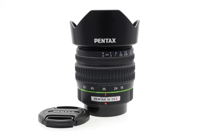 SMC PENTAX DA 18-55mm 1:3,5-5,6 AL II - 100% Pentax APS-C sauf K-1
