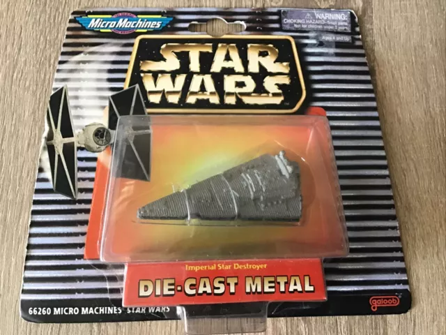 Star Wars Micro Machines Vintage Die-Cast Imperial Star Destroyer NEW Galoob