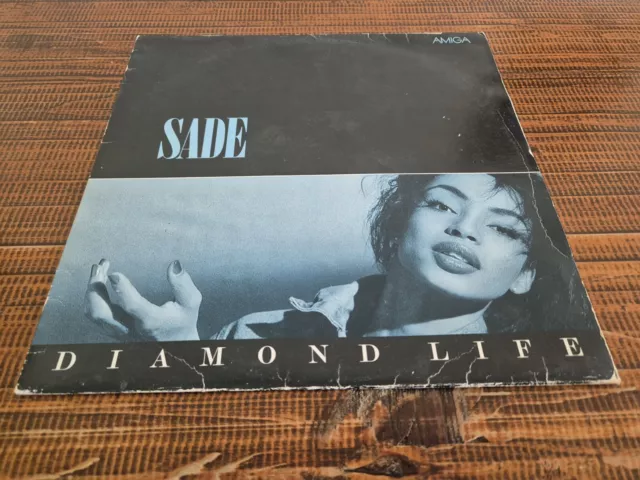 LP Vinyl Sade Diamond Life Rare Amiga