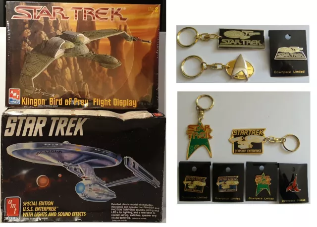 Star Trek: Klingonischer Beutevogel, Usa Enterprise Mit Lichtern & Sounds Kits