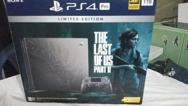 Sony PlayStation 4 Pro The Last of Us Part II 1TB Bundle - Black, Limited  Edition for sale online