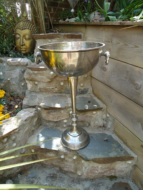 Bodenstehend Champagner Eiskübel Bad Silber Weinkühler Bar Getränkeständer Bodenstehend Champagner Eiskübel Bad Silber Weinkühler Bar Getränkeständer