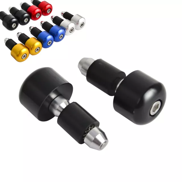 7/8" Handlebar Ends Caps 22mm For Honda CB1000R CB500F CB500X CB650F CBR1000R