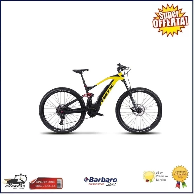 EBIKE FANTIC XTF 1.5 Motore Brose 36V 250W 90NM Batteria 630Wh Bici