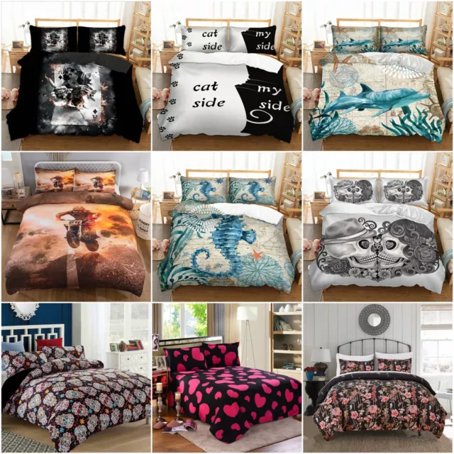 3D Print Duvet Cover Set Twin/Full/Queen/King Size Bedding Set Pillowcases