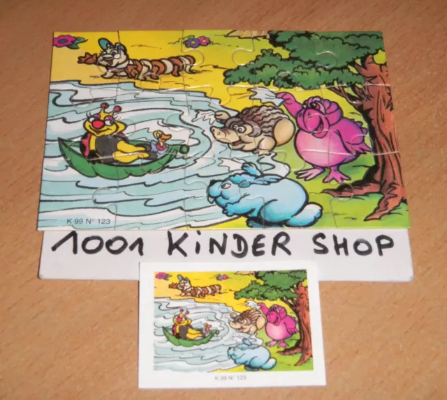 Kinder K99 N°123 - Puzzle + Bpz