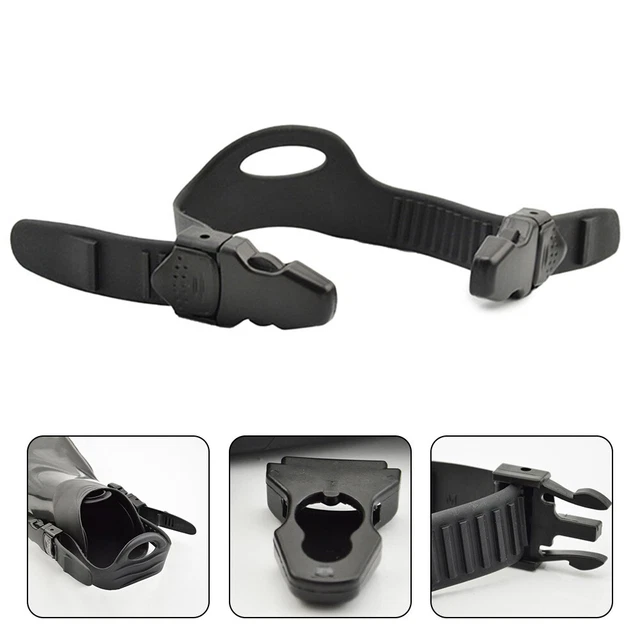 Paire De Sangles De Palmes Réglables – Caoutchouc Durable, 3 Tailles (S/M/L) – Universelles Pour Plongée Et Natation