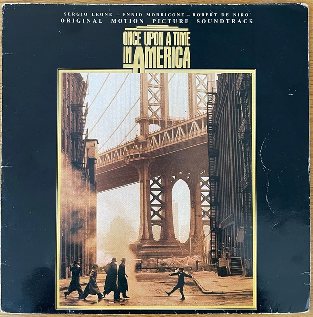 ENNIO MORRICONE - ONCE UPON A TIME IN AMERICA 1st UK Soundtrack 1984 LP