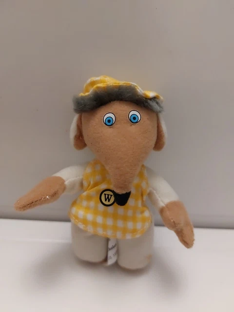 1999 McDonalds The Wombles Of Wimbledon - Orinoco Soft Plush Toy Doll Happy Meal