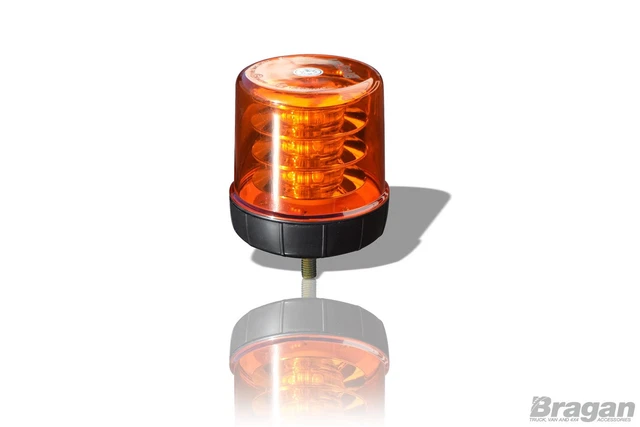 Barre Lumineuse LED Ambre 130cm - 10 Modes Clignotants, 12-24V, étanche, Pour Toit De Véhicule