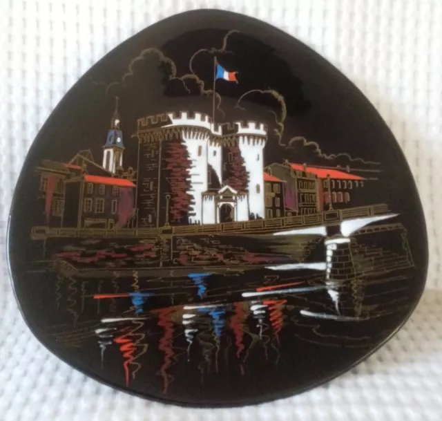 Assiette Decorative Verdun Porte Chaussee Emaux Longwy 27Cm Port A Prix Coûtant