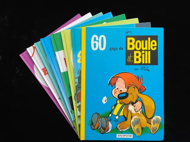 ¤ Lot de 8 BD - BOULE ET BILL - ROBA - éd. Dupuis