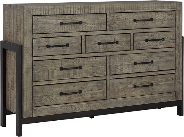 Signature Design by Ashley Brennagan Dresser, Grayish Brown