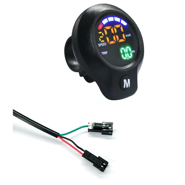 F3 E-Bike NFC Écran LCD Compteur de Vitesse Couleur Animé 24V