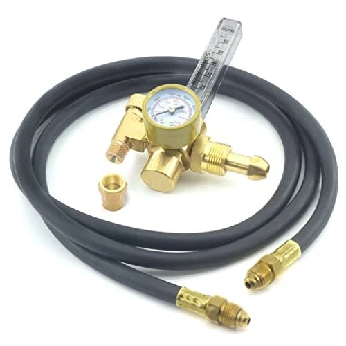 ARGON CO2 MIG Tig Flow meter Welding Weld Regulator Gauge Gas Welder