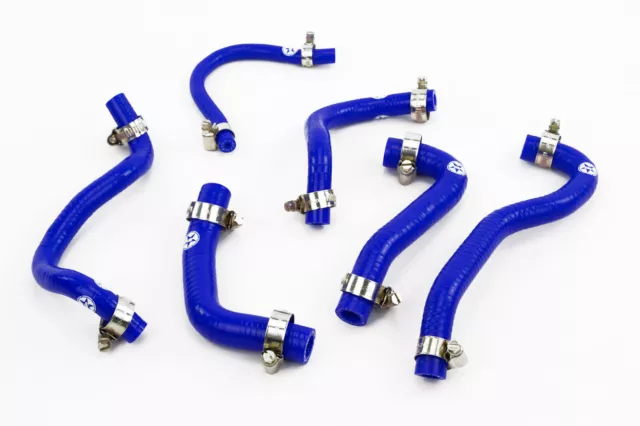 Stoney Racing Silicone Breather/Vacuum Hoses fit Toyota Celica GT4 ST185 Blue