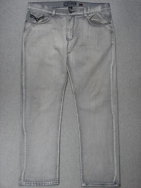 RK15434 **CS115** RELAXED FIT JEANS 42 (msr 42"x32") GRAY