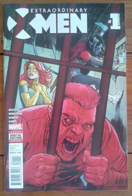 Extraordinary X-Men Annual 1, Marvel Comics, November 2016, Vf