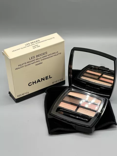 CHANEL LES BEIGES Healthy Glow Natural Eyeshadow Palette Warm 4.5g