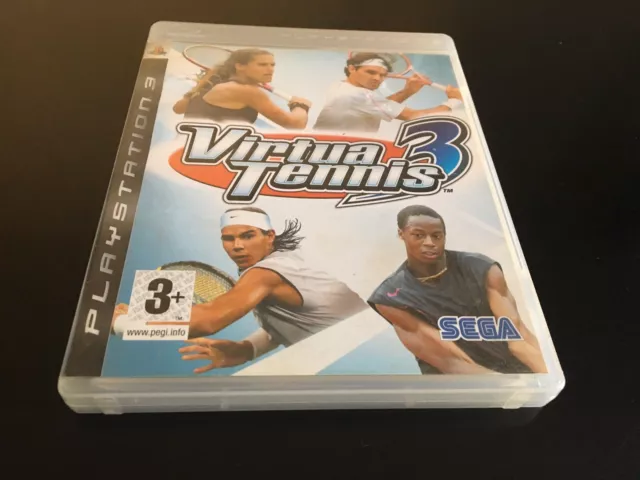 Virtua Tennis 3 Edition Fr Pal Sony Playstation 3 Ps3 Complet