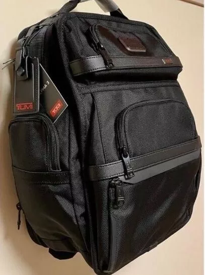 Tumi Alpha 3 Backpack Shoulder Bag Business Sports Nylon Black Brief pack