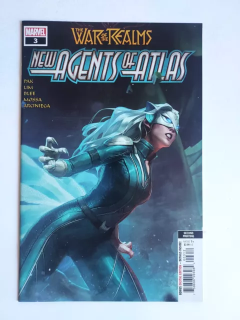 War Of The Realms: New Agents Of Atlas #3- 2nd Print White Fox Marvel Comics